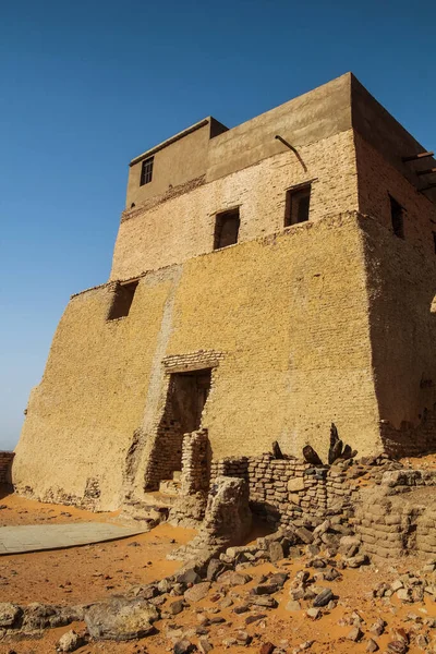 Eski Dongola Nın Taht Salonu Binası Sudan Terk Edilmiş — Stok fotoğraf