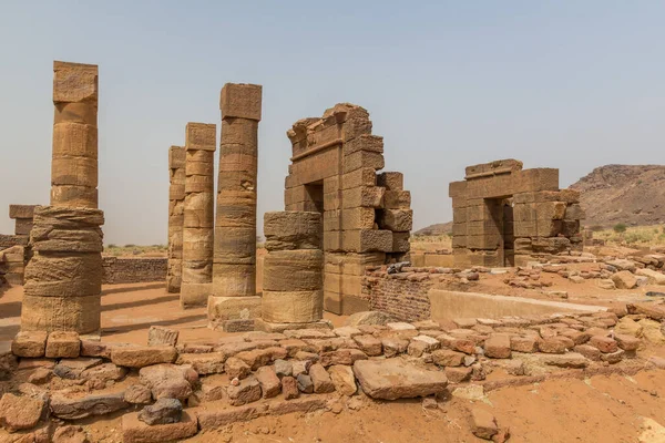 Temple Amun Ruins Naqa Sudan — Stock Photo, Image