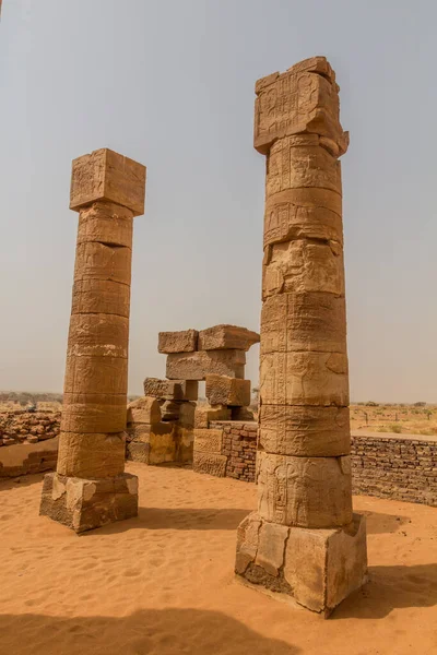 Развалины Храма Амона Наке Судан — стоковое фото