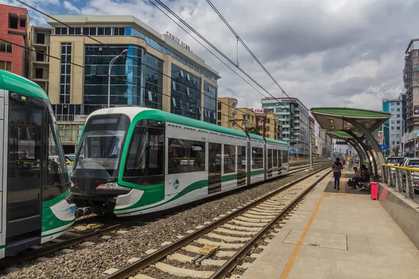 Addis Ababa Äthiopien April 2019 Blick Auf Den Lem Hotel — Stockfoto
