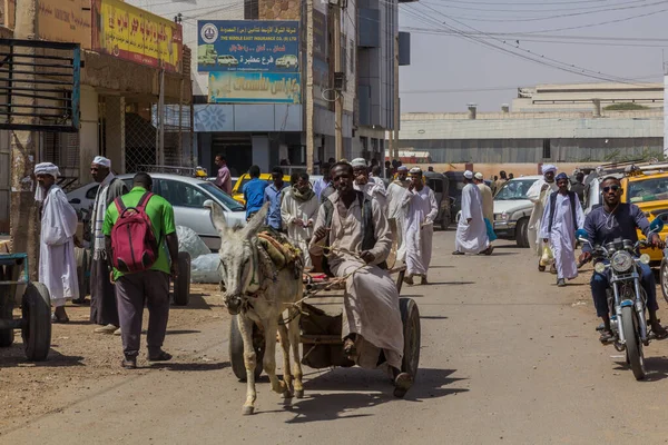 Atbara Sudan March 2019 View Street Atbara Sudan — Stock Photo, Image