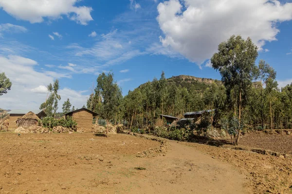 Small Settlement Lalibela Ethiopia — Stock Photo, Image