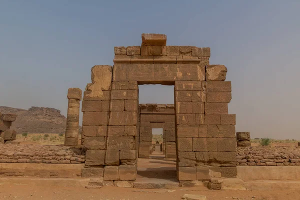 Temple Amun Ruins Naqa Sudan — Stock Photo, Image