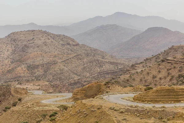 Górski Krajobraz Regionu Afar Etiopia — Zdjęcie stockowe