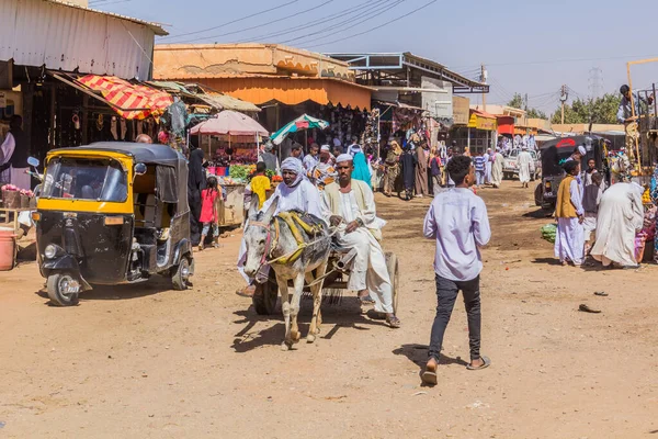 Shendi Sudan March 2019 View Street Shendi Sudan — Stock Photo, Image