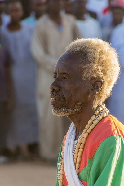 Omdurman Sudan Marca 2019 Sufi Whirling Dervish Podczas Ceremonii Religijnej — Zdjęcie stockowe