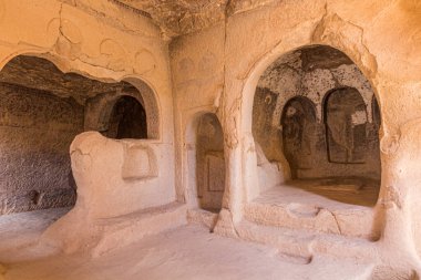 Zelve, Cappadocia, Türkiye 'deki eski rock kilisesi