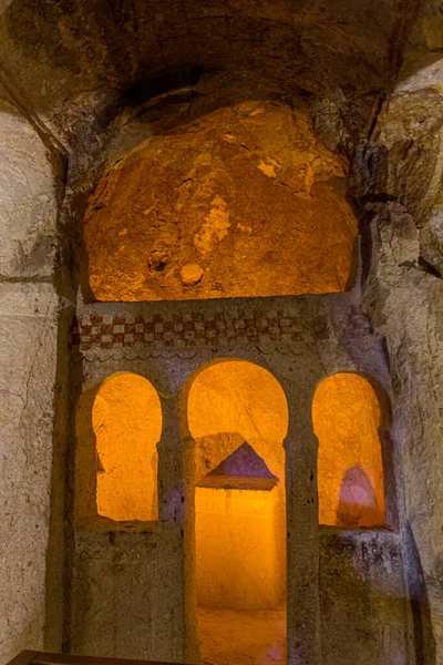 Goreme 'deki mağara kilisesi Kapadokya' da hava müzesi açtı