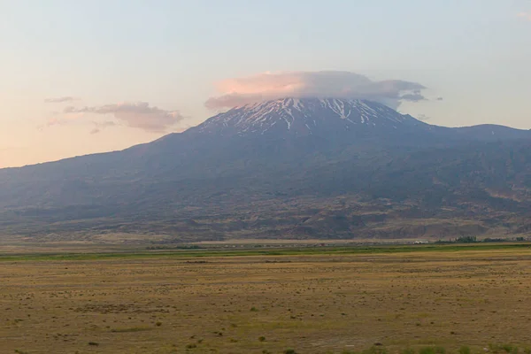 Sunset View Ararat Mountain Turkey — Stock Photo, Image