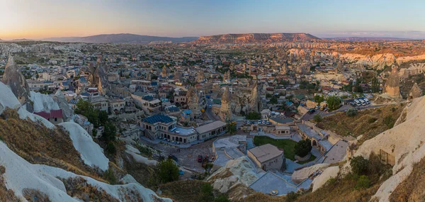 Aerial View Goreme Village Cappadocia Turkey — Stock Photo, Image