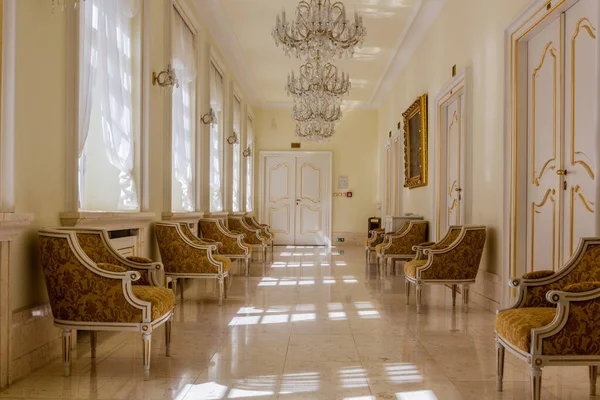 Prague Czech Republic September 2020 Interior Lichtenstejnsky Palac Liechtenstein Palace — Stock Photo, Image