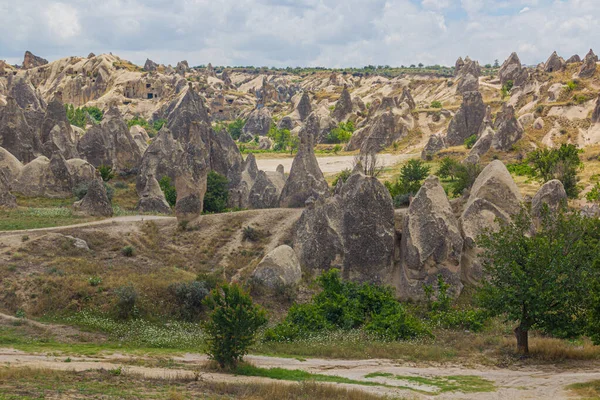 Formasi Batuan Dalam Kappadokia Kalkun — Stok Foto