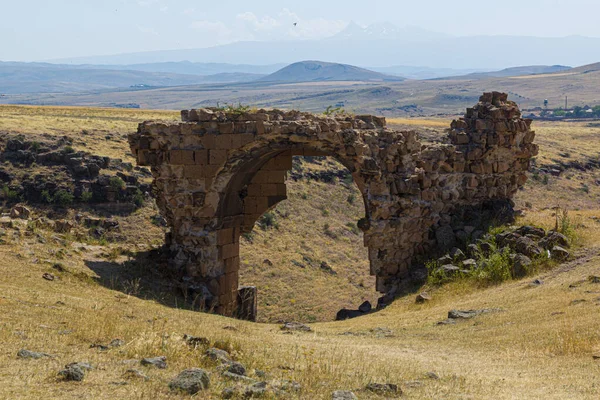 Ruines Ancienne Ville Ani Turquie — Photo