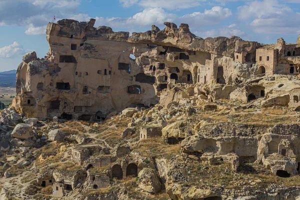 Вид Замок Кавусін Каппадокії Туреччина — стокове фото