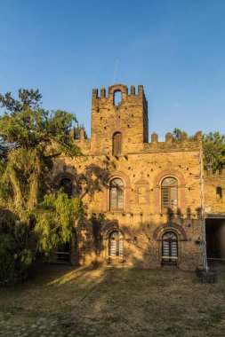 Gondar, Etiyopya 'daki Kraliyet Sarayı' nda Mentewabs Sarayı