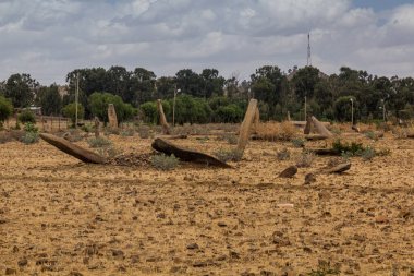 Axum, Etiyopya 'da Gudit Stelae alanı