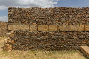 Dungur (Sabâ Kraliçesi) Etiyopya 'nın Axum kentindeki saray harabeleri