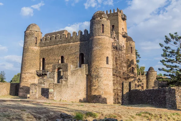 Fasilidas Palace Royal Enclosure Gondar Ethiopia — Stock Photo, Image