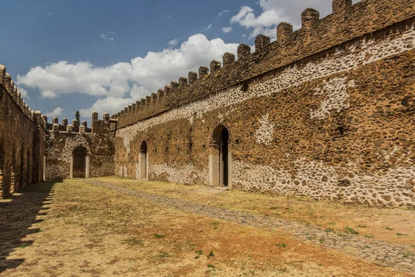 Ruinas Del Recinto Real Gondar Etiopía — Foto de Stock