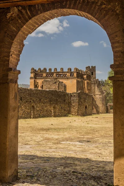 エチオピアのゴンドールでの王室の囲いの遺跡 — ストック写真