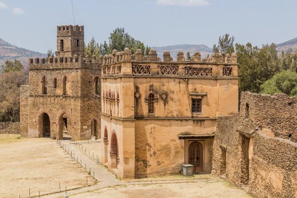 Edificios Archivos Bibliotecas Reales Recinto Real Gondar Etiopía —  Fotos de Stock