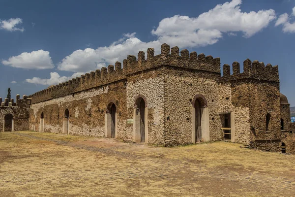 Ruines Salle Banquet Dans Enceinte Royale Gondar Éthiopie — Photo