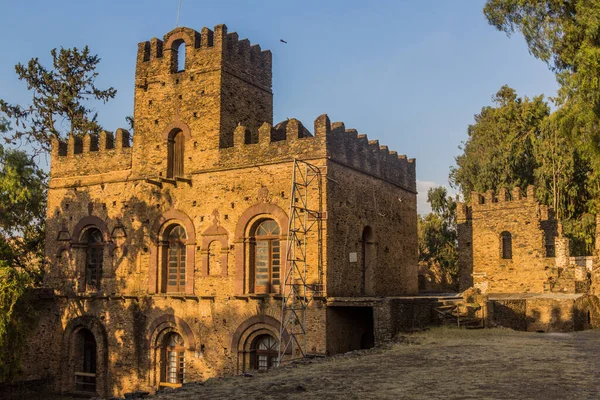 Mentewabs Palace Royal Enclosure Gondar Ethiopia — Stock Photo, Image