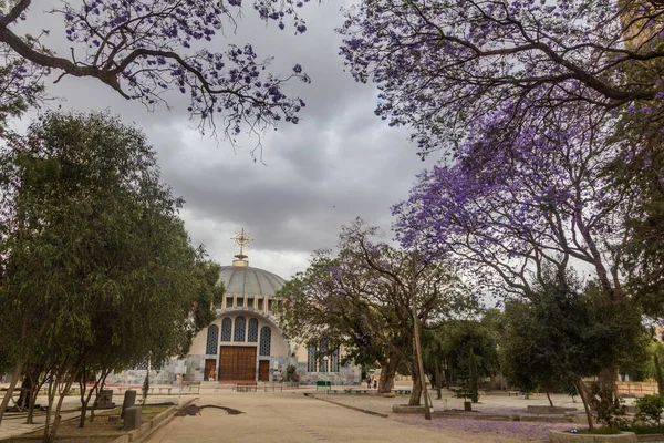 Nouvelle Église Sainte Marie Sion Axum Éthiopie — Photo