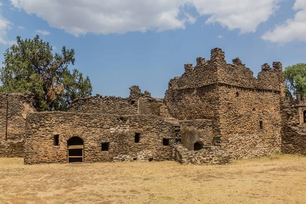 Ruinas Del Recinto Real Gondar Etiopía — Foto de Stock