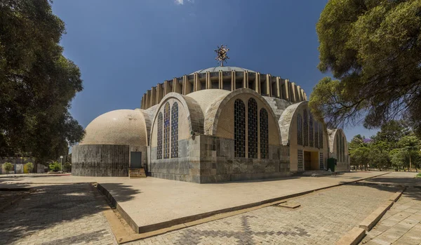 Nowy Kościół Nmp Syjonu Axum Etiopia — Zdjęcie stockowe