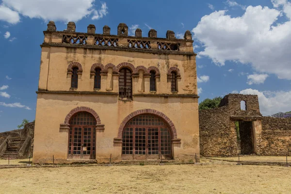 Edificio Biblioteca Real Recinto Real Gondar Etiopía —  Fotos de Stock