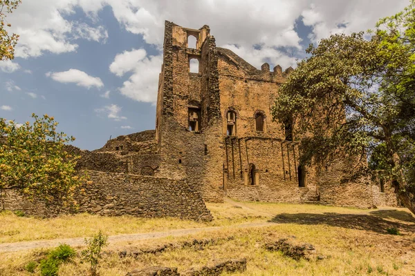 Дворец Иясу Королевском Корпусе Гондаре Эфиопия — стоковое фото