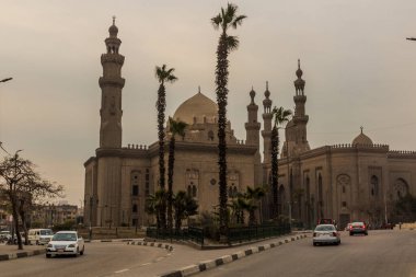 Kahire, Mısır 'daki Sultan Hasan Camii-Madrasa