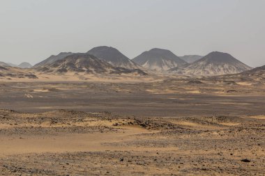 Kara Çöl 'ün manzarası, Mısır