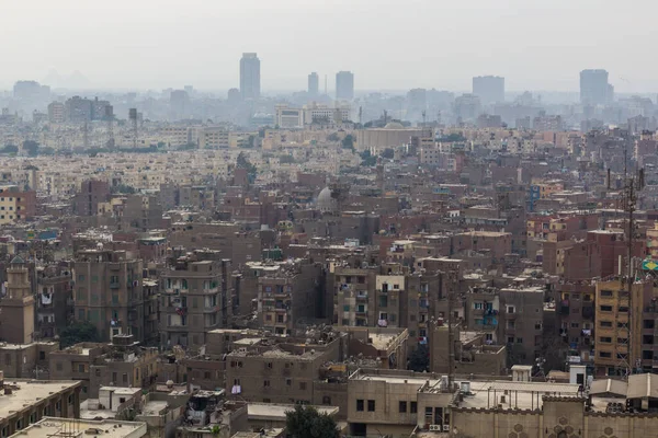 Zicht Skyline Van Cairo Egypte — Stockfoto