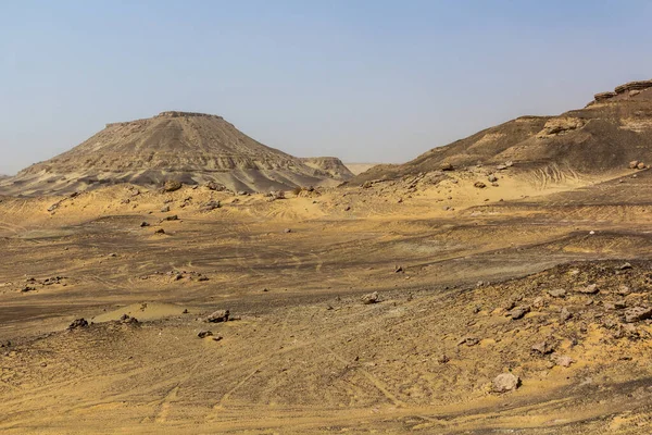 エジプトのバハリヤ オアシス近くの砂漠 — ストック写真