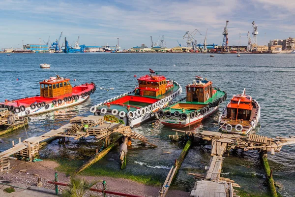 Port Said Egypt February 2019 View Suez Canal Port Said — Stock Photo, Image