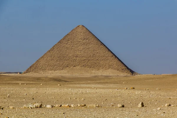 Dahshur Mısır Daki Kırmızı Piramit — Stok fotoğraf