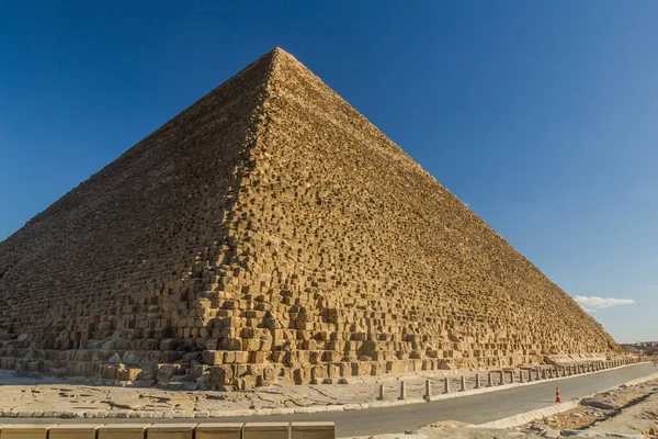 Stora Pyramiden Giza Egypten — Stockfoto