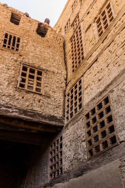 Ancient Houses Qasr Village Dakhla Oasis Egypt — Stock Photo, Image