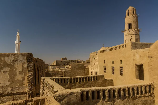 Nasr Din Mešita Qasr Vesnice Dakhla Oáza Egypt — Stock fotografie