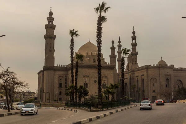 Kahire Mısır Daki Sultan Hasan Camii Madrasa — Stok fotoğraf