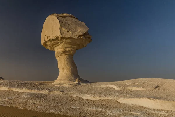 Formations Rocheuses Dans Désert Blanc Egypte — Photo