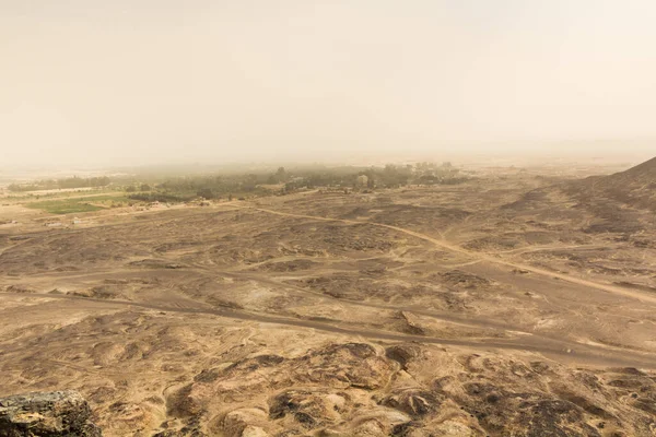 Luftaufnahme Der Oase Bahariya Ägypten — Stockfoto