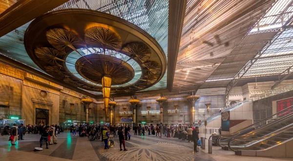 Kairo Ägypten Februar 2019 Innenraum Des Ramses Bahnhofs Kairo Ägypten — Stockfoto