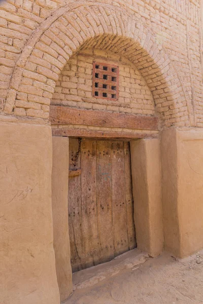 Old Door Qasr Village Dakhla Oasis Egypt — Stock Photo, Image