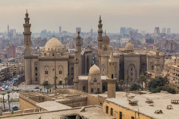 Moskee Madrasa Van Sultan Hassan Caïro Egypte — Stockfoto