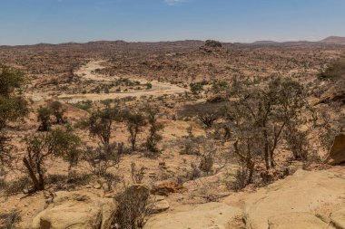 Laas Geel kaya resimleri, Somaliland çevresindeki manzara