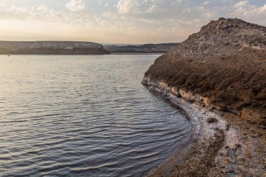 Cibuti 'deki Assal Gölü manzarası