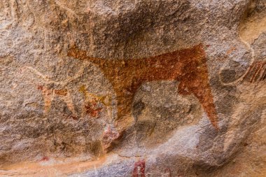 Antik Laas Geel kaya resimleri, Somaliland